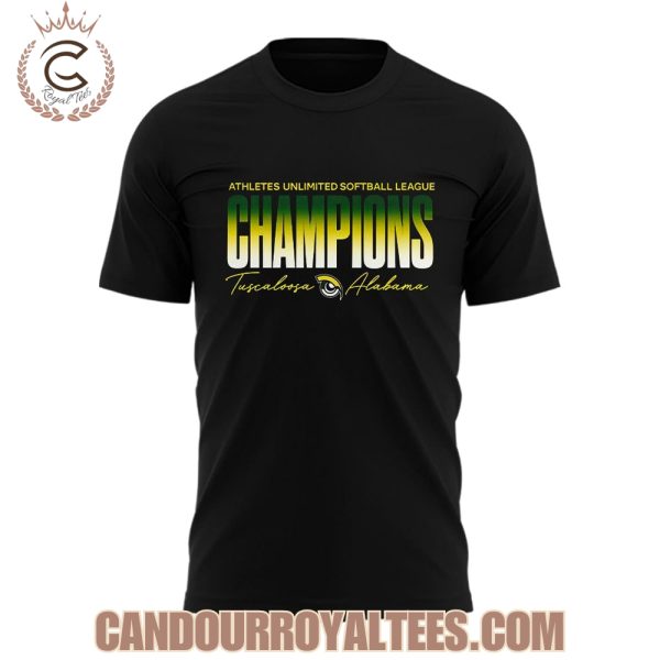 2025 AUSL Inaugural Season Champions Talons Softball Tshirt