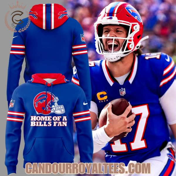 2025 Buffalo Bills Red Helmets Back Hoodie