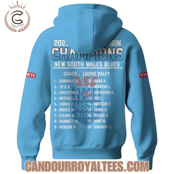 2025 State Of Origin Champions New South Wales Blues Tshirt, Hoodie