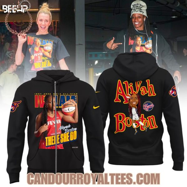 Aliyah Boston Indy 2025 WNBA All Star WSLAM There She Go Indiana Fever Tshirt, Hoodie