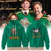 Anaheim Ducks Quack Attack Retro Edition Orange Hoodie