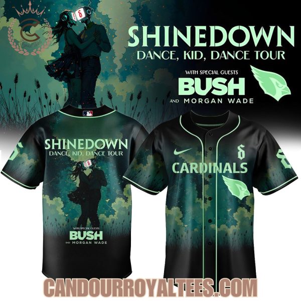 Tennessee Titans x Shinedown Dance, Kid, Dance Tour Merch 2025 Baseball Jersey
