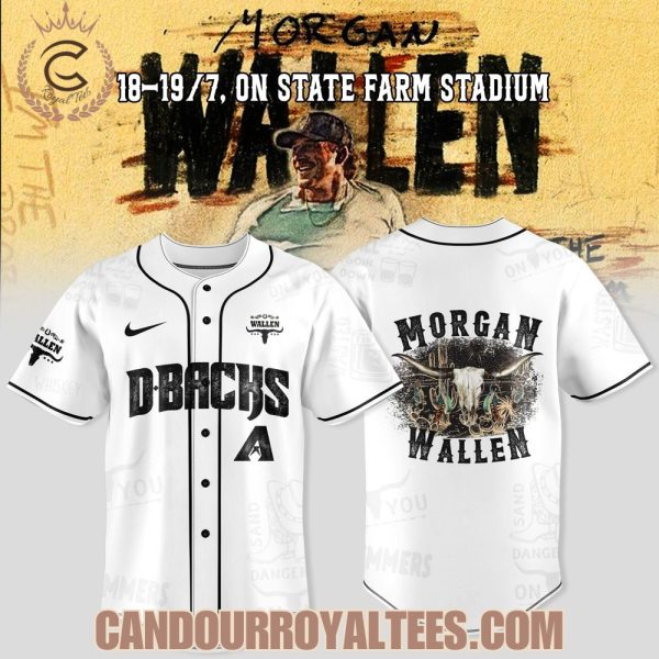 Arizona Diamondbacks x Wallen Morgan tour Merch 2025 Jersey