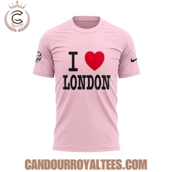 ATE Love London Show Signature Pink Shirt