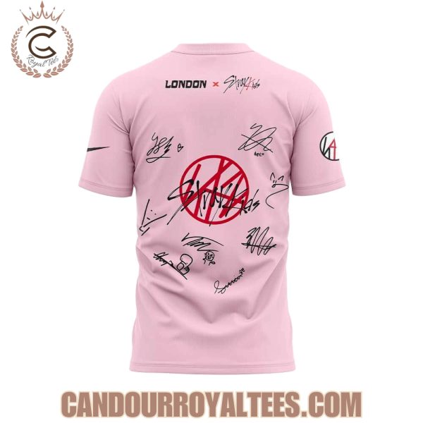 ATE Love London Show Signature Pink Shirt