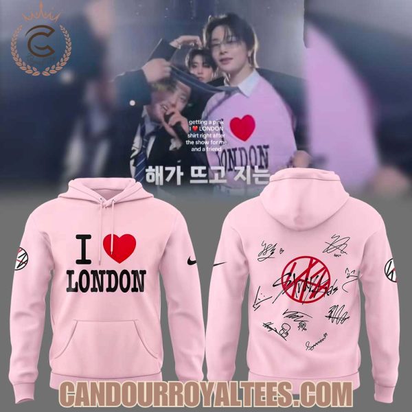 ATE Love London Show Signature Pink Shirt