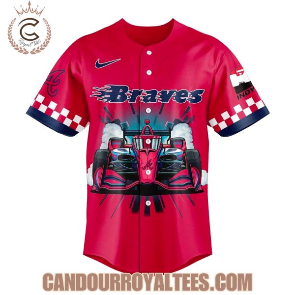 Atlanta Braves x F1 IndyCar Jersey