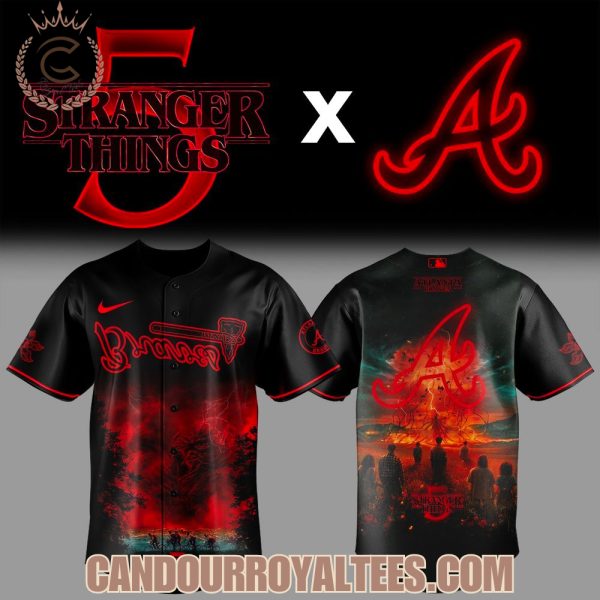 Atlanta Braves x Stranger Things 5 Jersey