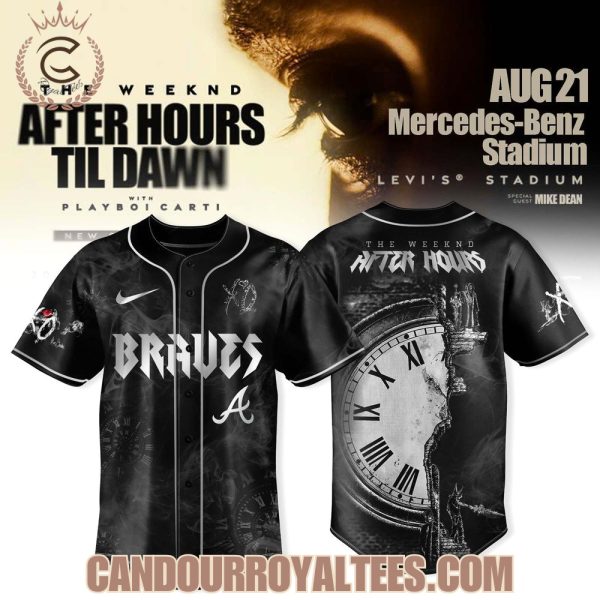 Atlanta Falcons x The Weeknd After Hours Til Dawn 2025 Tour Jersey