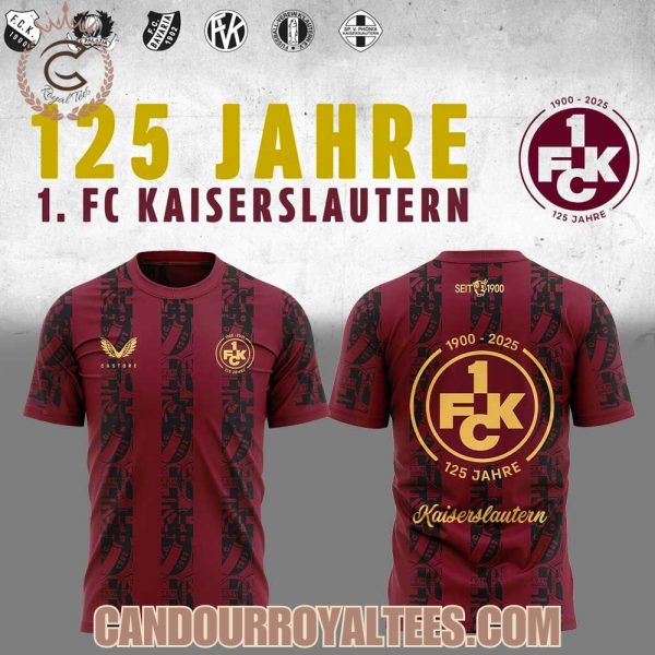 Auflage FC Kaiserslautern Sondertrikot 125 Jahre Tshirt, Hoodie