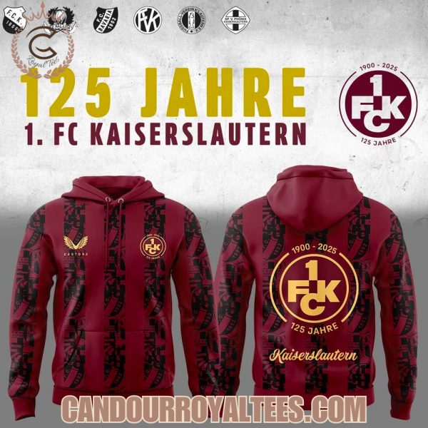 Auflage FC Kaiserslautern Sondertrikot 125 Jahre Tshirt, Hoodie