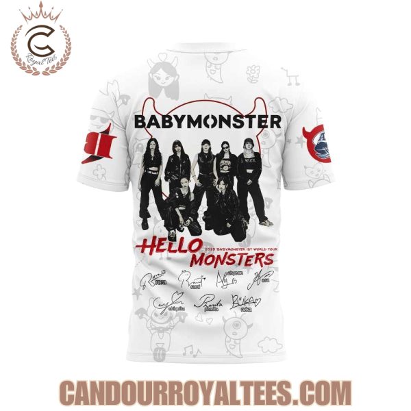 Babymonster 1st World Tour 2025 x Toronto Argonauts Signature Tshirt, Hoodie