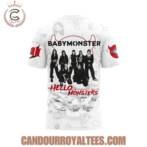 Babymonster 1st World Tour 2025 x Toronto Blue Jays Signature Tshirt, Hoodie