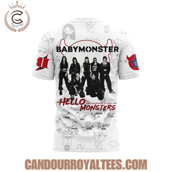 Babymonster 1st World Tour 2025 x Toronto Maple Leafs Signature Tshirt, Hoodie