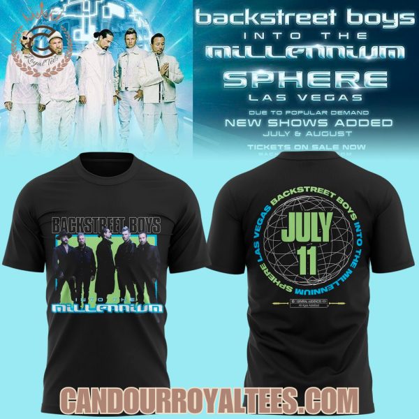 Backstreet Boys Tour Las Vegas Residency July 11 Tshirt