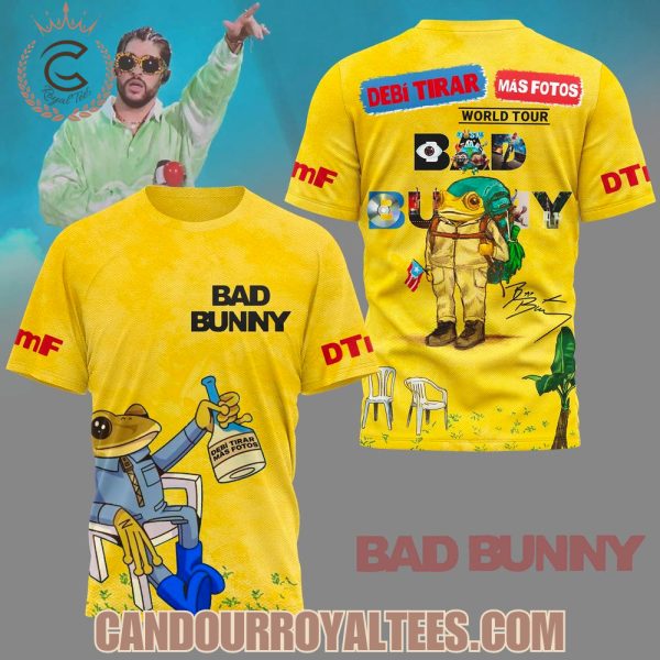 Bad Bunny DeBÍ TiRAR MáS FOToS World Tour Tshirt