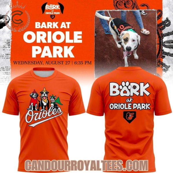 Baltimore Orioles Bark at Oriole Park T-Shirt