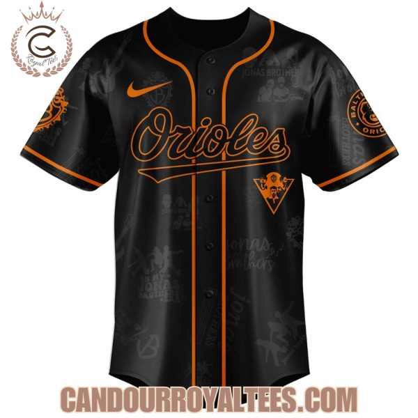 Baltimore Orioles x Jonas Brothers Living The Dream Tour 2025 Jersey