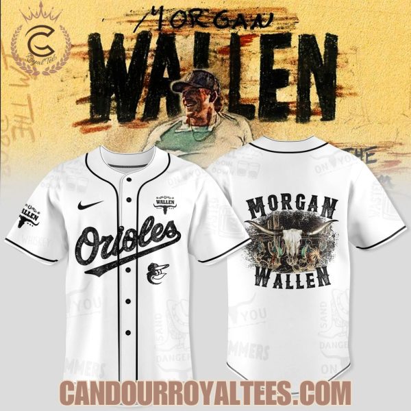 Baltimore Orioles x Wallen Morgan tour Merch 2025 Jersey