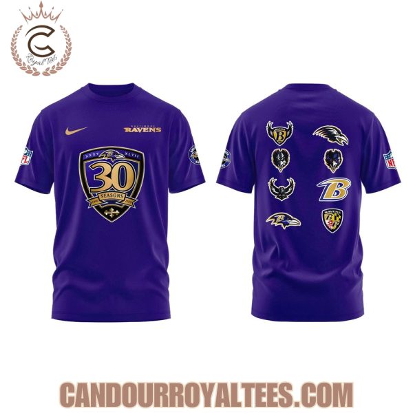 Baltimore Ravens 30th Season Game Hoodie