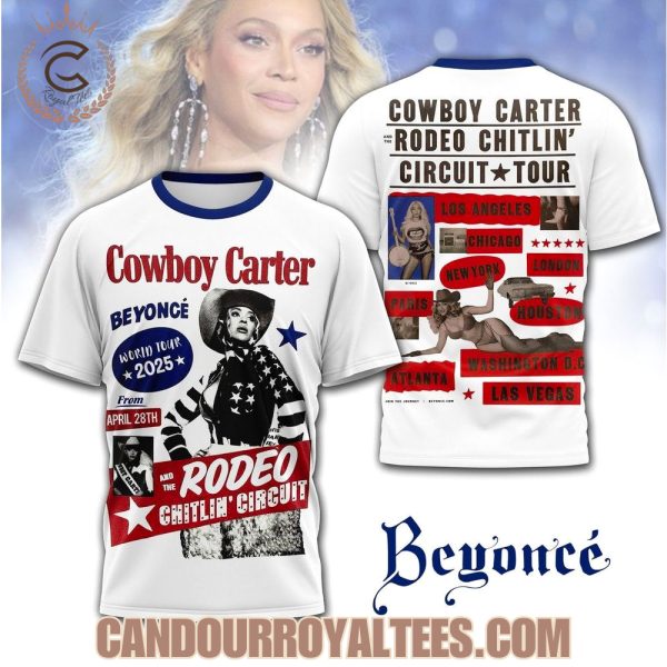 Beyonce Cowboy Carter And The Rodeo Chitlin’ Circuit Tour Tshirt