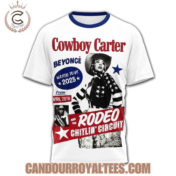 Beyonce Cowboy Carter And The Rodeo Chitlin’ Circuit Tour Tshirt