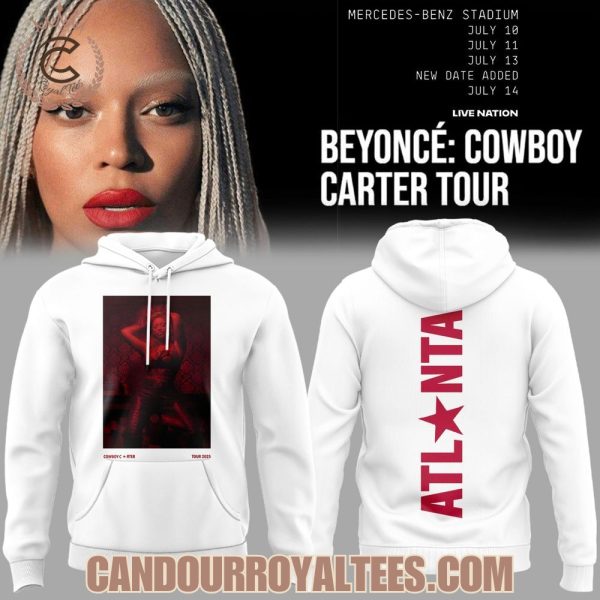 Beyonce x Atlanta Cowboy Carter Tour 2025 White Tshirt, Hoodie