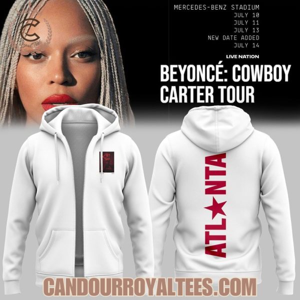 Beyonce x Atlanta Cowboy Carter Tour 2025 White Tshirt, Hoodie