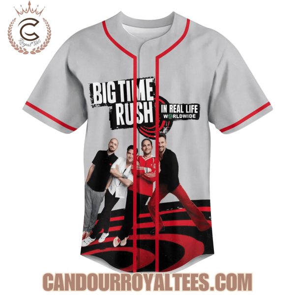 Big Time Rush In Real Life Worldwide Baseball Jersey
