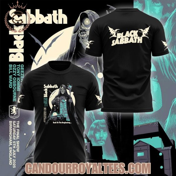 Black Sabbath Back to the Beginning Black Tshirt, Hoodie
