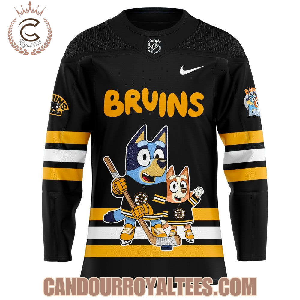 Boston Bruins Bluey and Bingo Jersey Boston Bruins Bluey and Bingo Jersey
