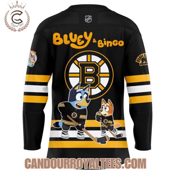Boston Bruins Bluey and Bingo Jersey