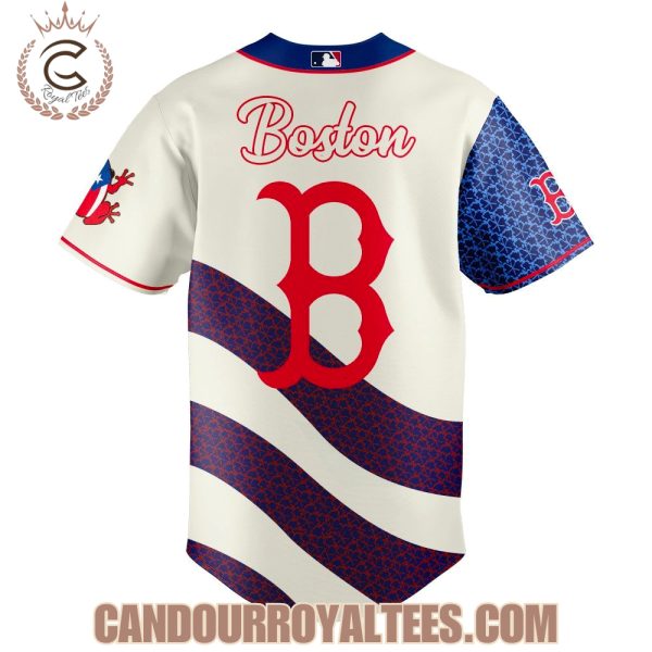 Boston Red Sox Puerto Rico Themed Jersey 2025 Jersey