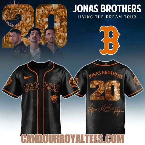Boston Red Sox x Jonas Brothers Living The Dream Tour 2025 Jersey