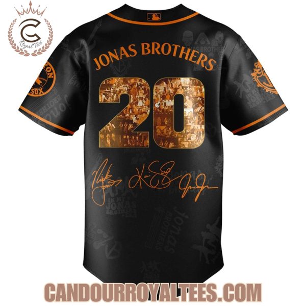 Boston Red Sox x Jonas Brothers Living The Dream Tour 2025 Jersey