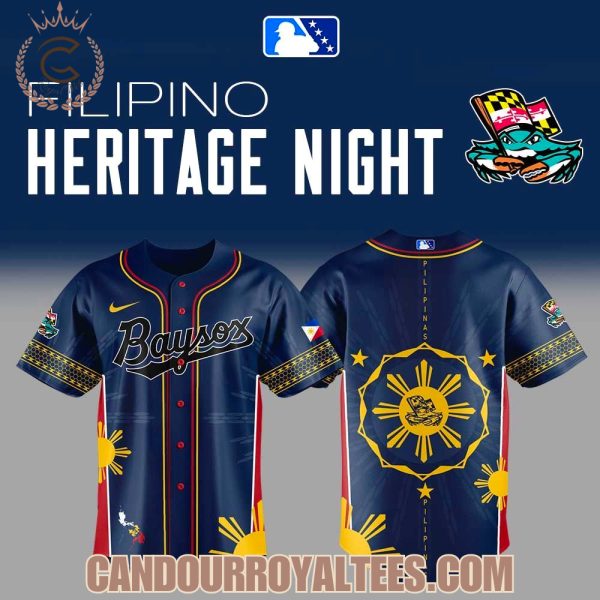 Bowie Baysox Filipino Heritage Night Jersey