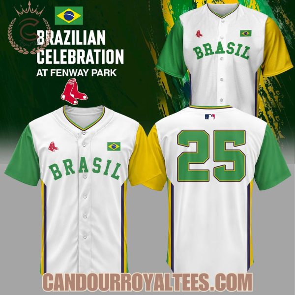 Brazilian Celebration x Boston Red Sox Jersey