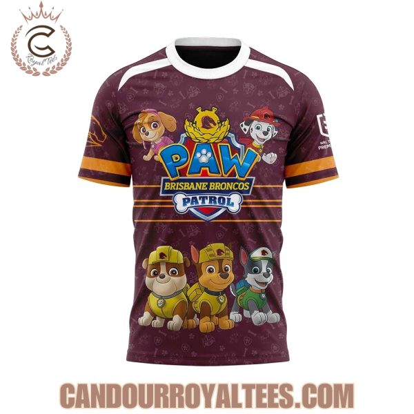 Brisbane Broncos x Paw Patrol Shirt