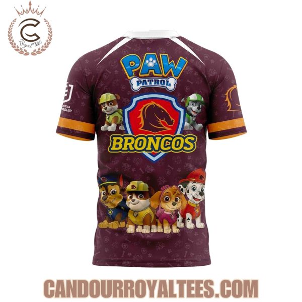 Brisbane Broncos x Paw Patrol Shirt