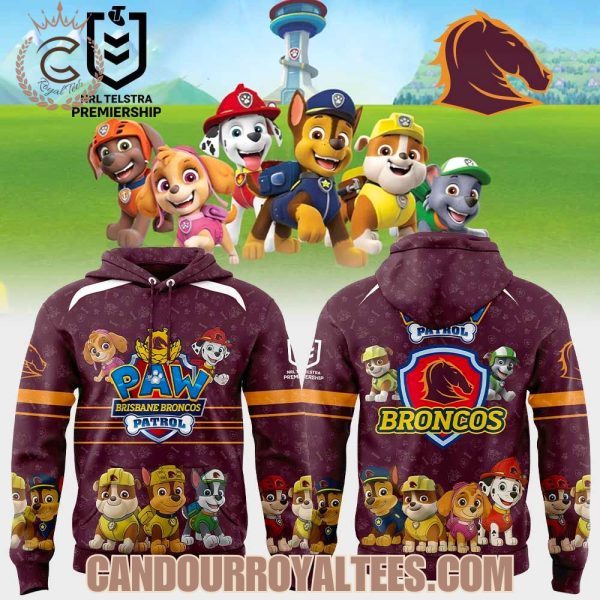 Brisbane Broncos x Paw Patrol Shirt