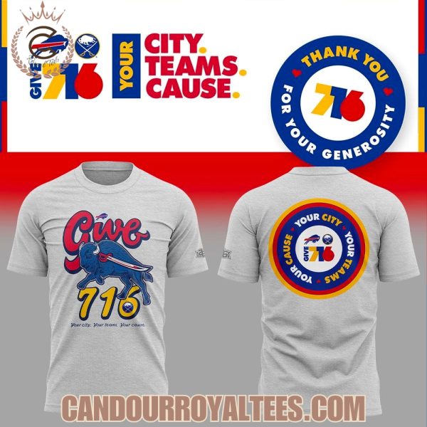 Buffalo Bills And Buffalo Sabres x 26 Shirt Give 716 Collection Tshirt, Hoodie