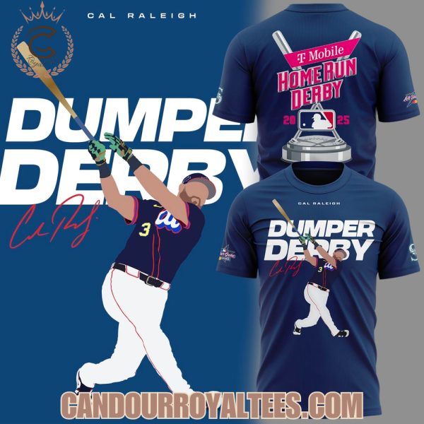 Cal Raleigh Dumper Derby 2025 Blue Tshirt, Hoodie