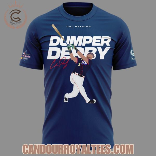 Cal Raleigh Dumper Derby 2025 Blue Tshirt, Hoodie