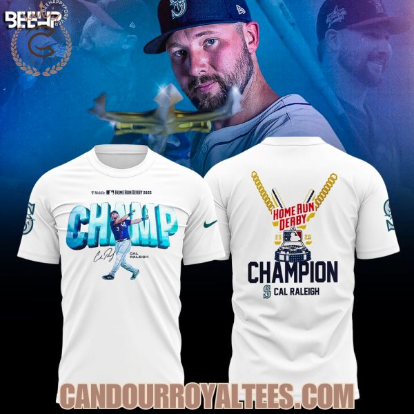 Cal Raleigh Seattle Mariners 2025 Home Run Derby Champion Hoodie