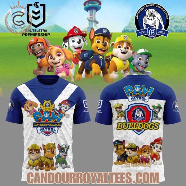 Canterbury-Bankstown Bulldogs x Paw Patrol Shirt