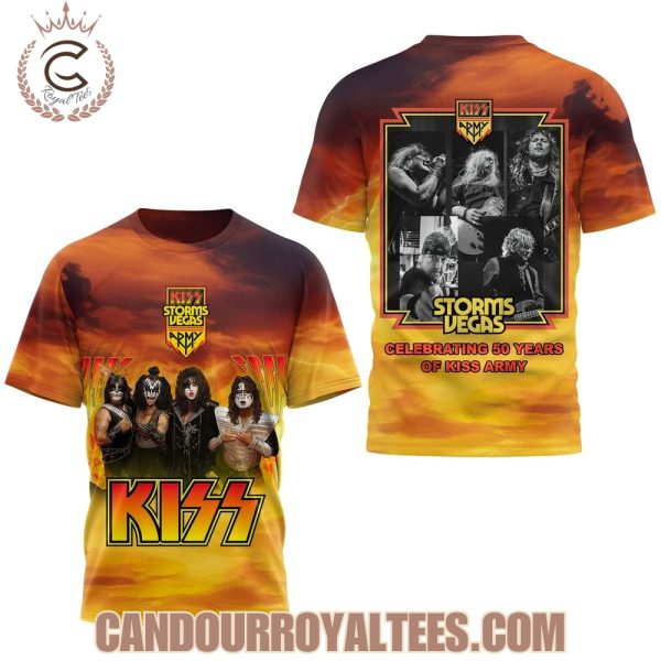 Celebrating 50 Years Of Kiss Army Tshirt