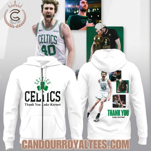 Celtics Thank You Luke Kornet Tshirt, Hoodie