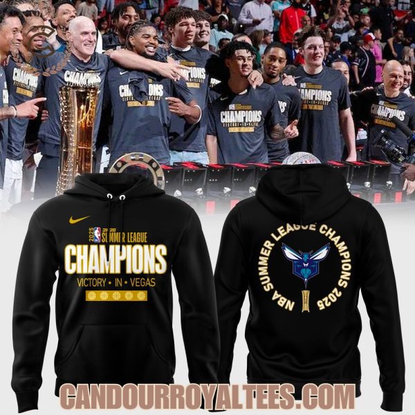 Charlotte Hornets NBA Summer League Champions 2025 T-Shirt