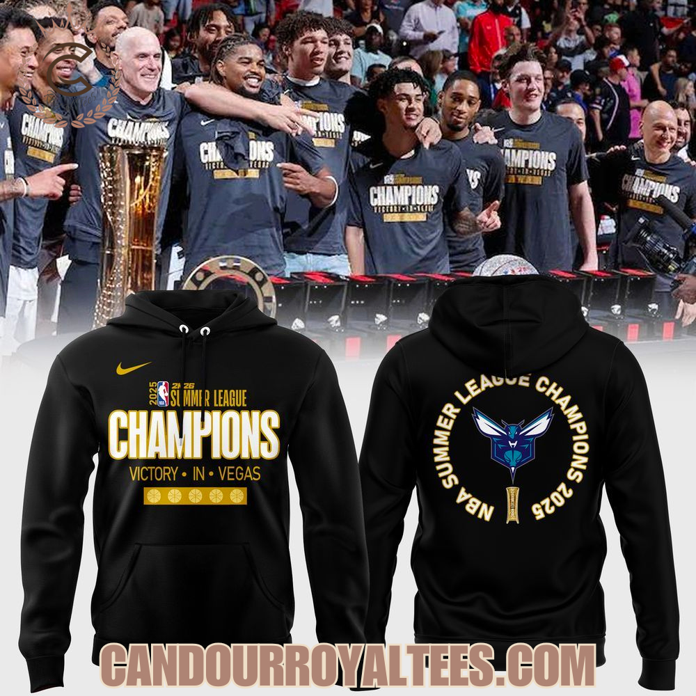 Charlotte Hornets NBA Summer League Champions 2025 T-Shirt Charlotte Hornets NBA Summer League Champions 2025 T-Shirt