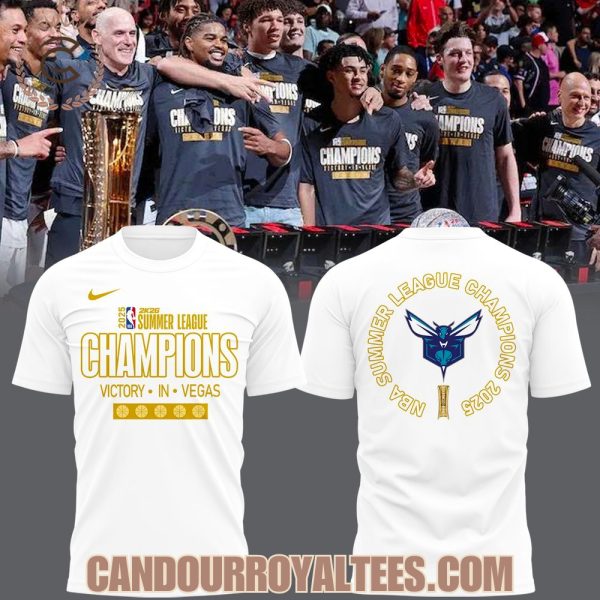 Charlotte Hornets NBA Summer League Champions 2025 T-Shirt